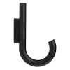 Gejst Hook haak 19 cm, Zwartgebeitst eikenhout-zwart< Haken & Hangers