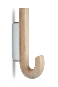 Gejst Hook haak mini 13,3 cm, Eikenhout-chroom< Haken & Hangers