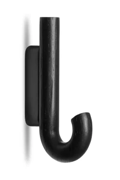 Gejst Hook haak mini 13,3 cm, Zwart eikenhout-zwart< Haken & Hangers