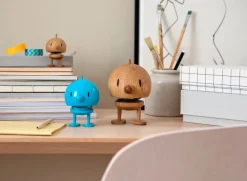 Hoptimist Bumble S figuur, Oak< Houten Beelden