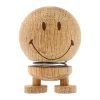 Hoptimist Smiley S figuur, Raw oak< Houten Beelden