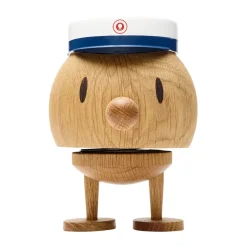 Hoptimist Student Bumble M figuur, Oak< Houten Beelden
