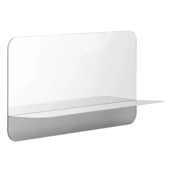 Normann Copenhagen Horizon spiegel horizontaal, Roestvrij staal< Wandspiegels