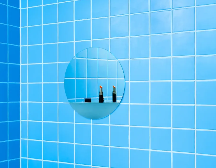 Normann Copenhagen Horizon spiegel rond, Roestvrij staal< Ronde Spiegels|Wandspiegels