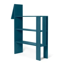 Ferm Living Horse boekenplank 91x111 cm, Dark Blue< Planken & Planksystemen|Opbergoplossingen Voor De Kinderkamer
