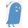 Paper Collective HouoOouu blue poster, 30x40 cm< Posters|Kinderkamer Interieuraccessoires