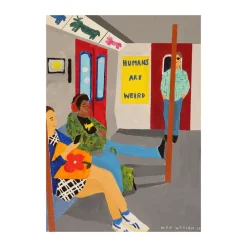 Paper Collective Humans Are Wierd poster, 50x70 cm< Posters