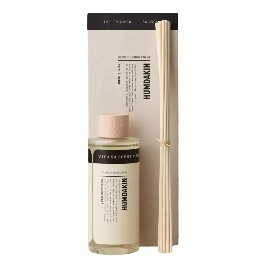 Humdakin geurstokjes refill 250 ml, Vipaka< Geurkaarsen & Aroma Diffusers