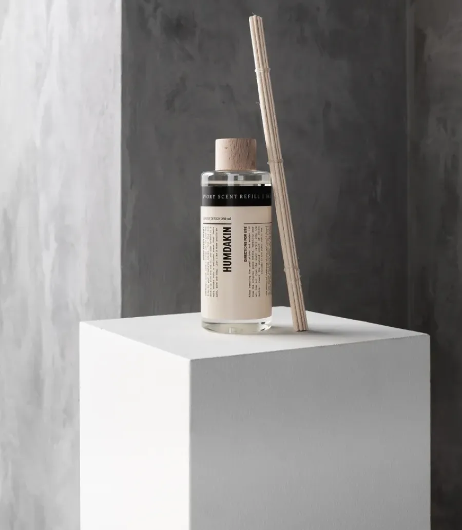 Humdakin geurstokjes refill 250 ml, Ivory< Geurkaarsen & Aroma Diffusers
