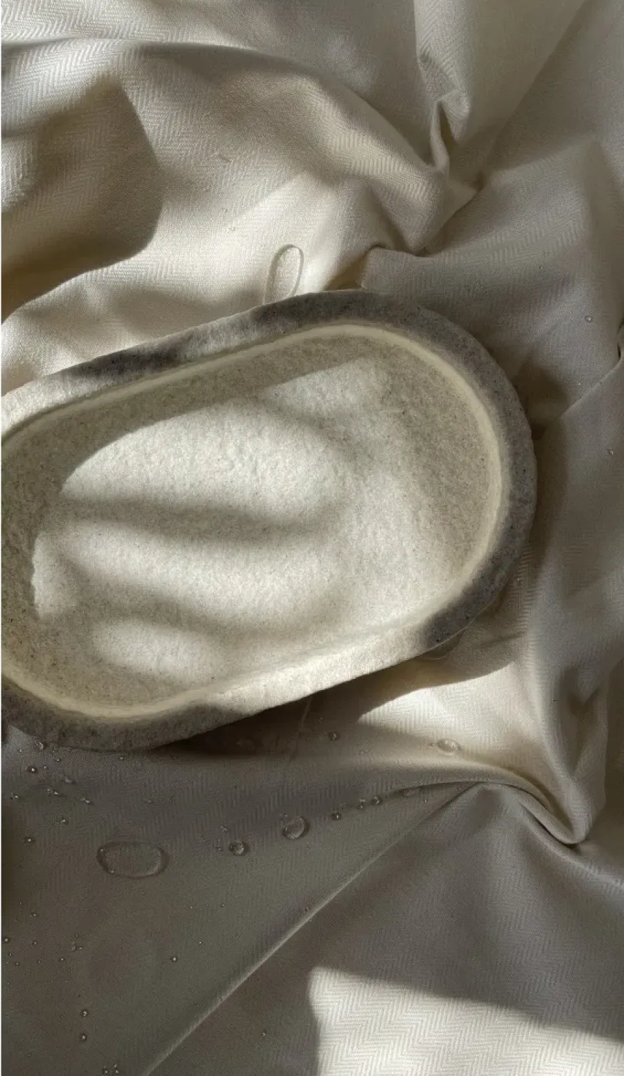 Humdakin Sandstone ovaal dienblad 15x25 cm, Natural< Decoratieve Accessoires|Kerstdecoraties