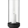 Stelton Hurricane kaarsenhouder zwart, Groot< Kaarsenhouders & Kaarsenborden
