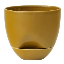 Audo Copenhagen Hydrous bloempot Ø12 cm, Ochre< Vazen