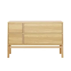 1898 Hylte sideboard 115,5x73 cm, Eikenhout< Ladekasten & Dressoirs