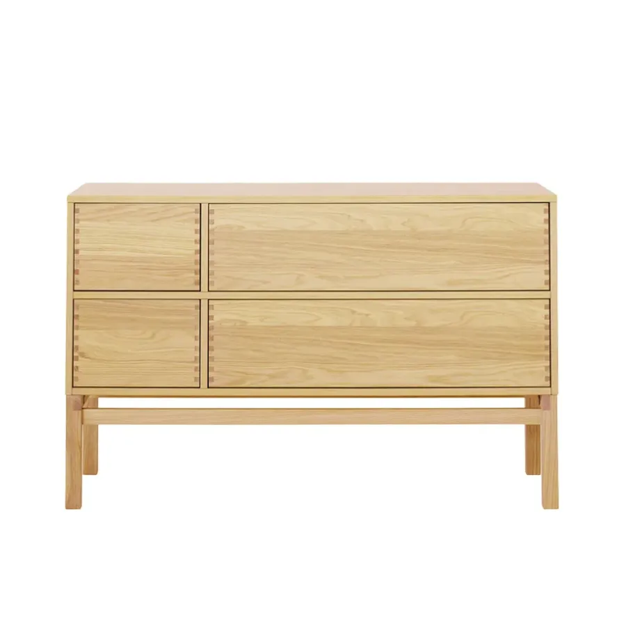 1898 Hylte sideboard 115,5x73 cm, Eikenhout< Ladekasten & Dressoirs