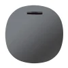 FDB Møbler I4 Birksø wandspiegel, Oak black painted toned Ø70 cm< Wandspiegels