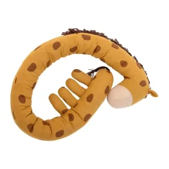 Bloomingville Ibber knuffel 184 cm, Orange giraffe< Kinderkamer Interieuraccessoires|Kinderkamer Interieuraccessoires