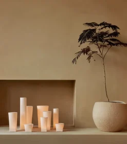 Audo Copenhagen Ignus ledverlichting 35 cm, Ivoorwit< Led-Kaarsen