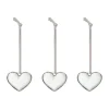 Iittala glazen hart, Helder, 5 cm, 3-pack< Paasdecoratie
