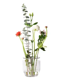 Fritz Hansen Ikebana vaas roestvrij staal, Small< Vazen