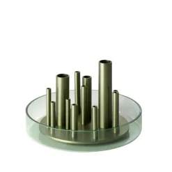 Fritz Hansen Ikeru vaas Forest green, Laag< Vazen