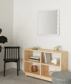 Normann Copenhagen Illu spiegel 80x80 cm, Wit< Wandspiegels
