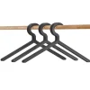 Woud Illusion hanger 3-pack, zwart< Kapstokken & Hangrekken|Haken & Hangers