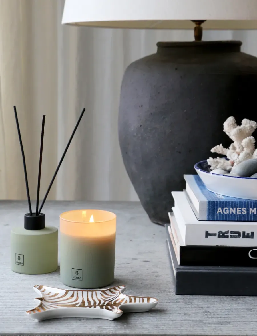 Himla Inhale geurkaars 230 g, Garden greens< Geurkaarsen & Aroma Diffusers
