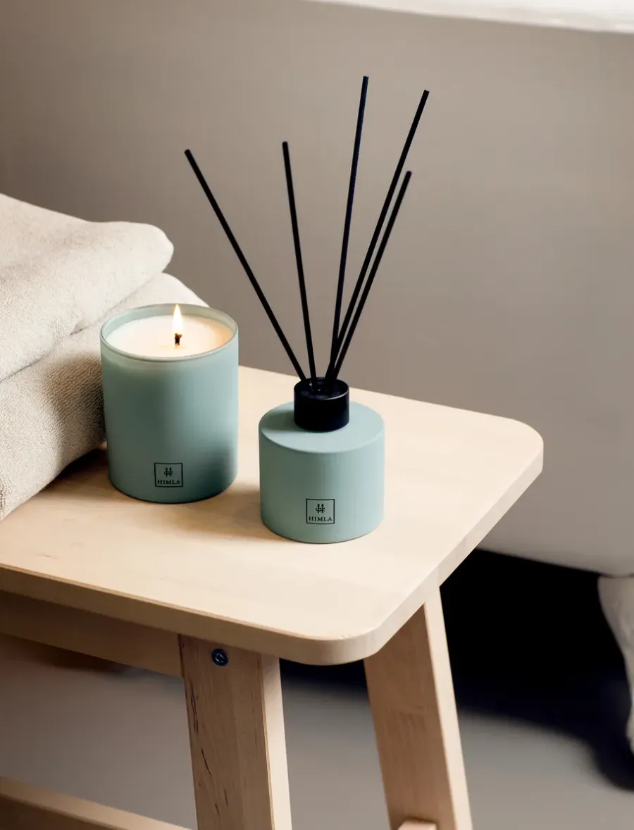Himla Inhale Reed geurstokjes 100 ml, Ocean breeze< Geurkaarsen & Aroma Diffusers