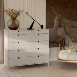 Audo Copenhagen Interconnect kandelaar 70 cm, Zwart< Kandelaars