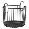 Zone Denmark Inu mand 20x20 cm, Black< Opbergmanden