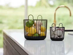 Zone Denmark Inu mand 20x20 cm, Black< Opbergmanden