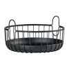 Zone Denmark Inu mand Ø22x8 cm, Black< Opbergmanden