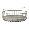 Zone Denmark Inu mand Ø38x18 cm, Taupe< Opbergmanden