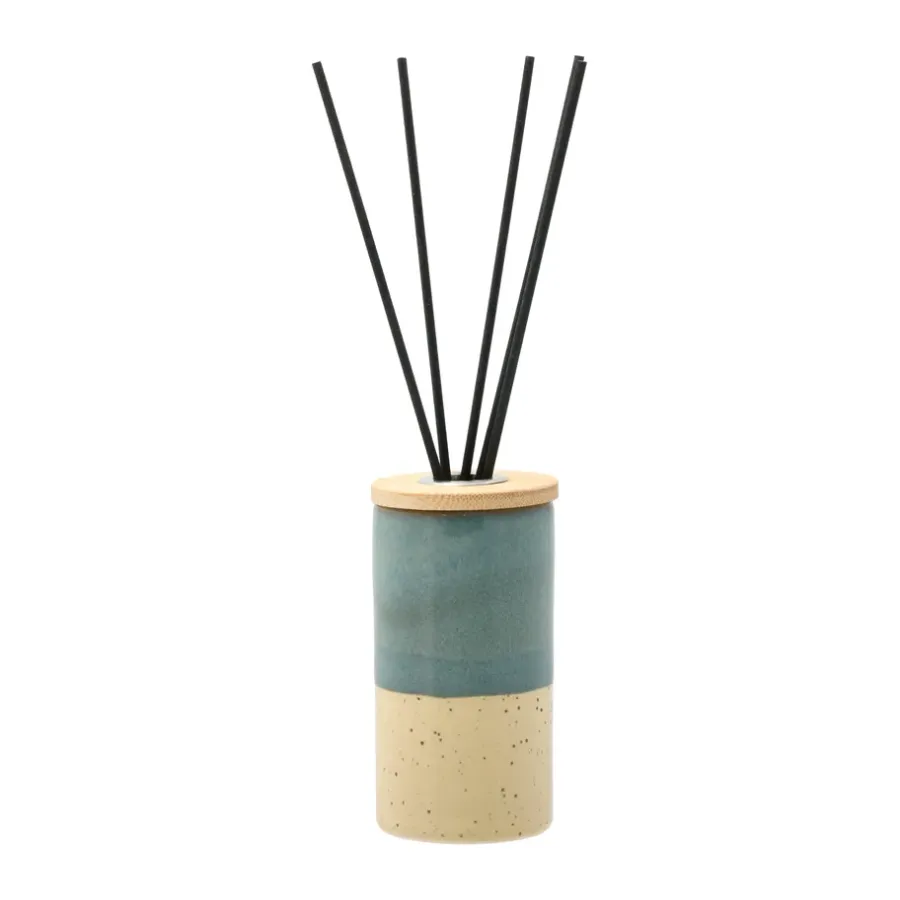 Villa Collection Iris geurolie 5,5x10,5 cm, Geelbruin-Cactus blossom< Geurkaarsen & Aroma Diffusers