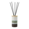 Villa Collection Iris geurolie 5,5x10,5 cm, Wit-groen-Orchid vanilla< Geurkaarsen & Aroma Diffusers