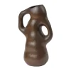 Broste Copenhagen Isolde vaas 35 cm, Antique brown< Vazen