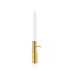 Fritz Hansen Jaime Hayon enkele messing kandelaar, #2< Kandelaars