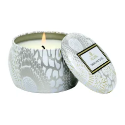 Voluspa Japonica Mini Tin geurkaars 25 uur, Sparkling Cuvée< Geurkaarsen & Aroma Diffusers