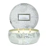 Voluspa Japonica 3-wick Tin geurkaars 40 uur, Sparkling Cuvée< Geurkaarsen & Aroma Diffusers