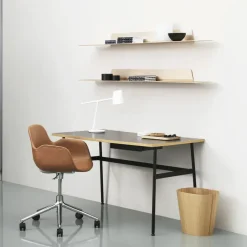 Normann Copenhagen Jet plank, zwart, aluminium, 80 cm< Planken & Planksystemen