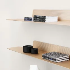 Normann Copenhagen Jet plank, zwart, aluminium, 80 cm< Planken & Planksystemen