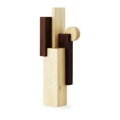 Normann Copenhagen Join sculptuur large, Ask-karboniserad ask< Sculpturen & Porseleinen Beelden