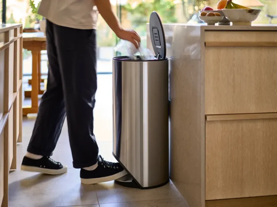 Joseph Joseph Arc pedaalemmer 30 L, Stainless steel< Pedaalemmers