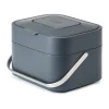 Joseph Joseph Stack 4 afvalemmer voor voedselresten, Graphite< Pedaalemmers