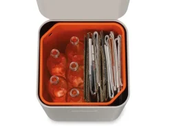 Joseph Joseph Totem Compact Afvalbak 40 L, Stone< Pedaalemmers