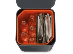 Joseph Joseph Totem Compact Afvalbak 40 L, Graphite< Pedaalemmers
