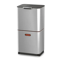 Joseph Joseph Totem Max vuilnisbak 60 L, Stainless steel< Pedaalemmers