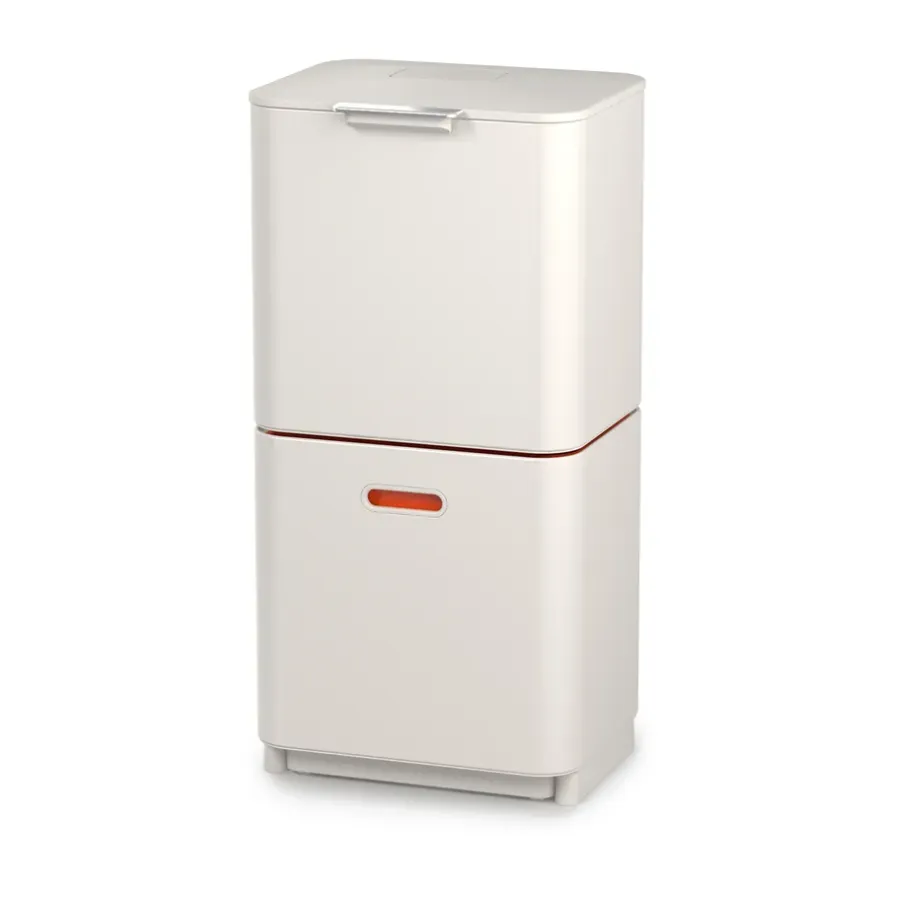 Joseph Joseph Totem Max vuilnisbak 60 L, Stone< Pedaalemmers