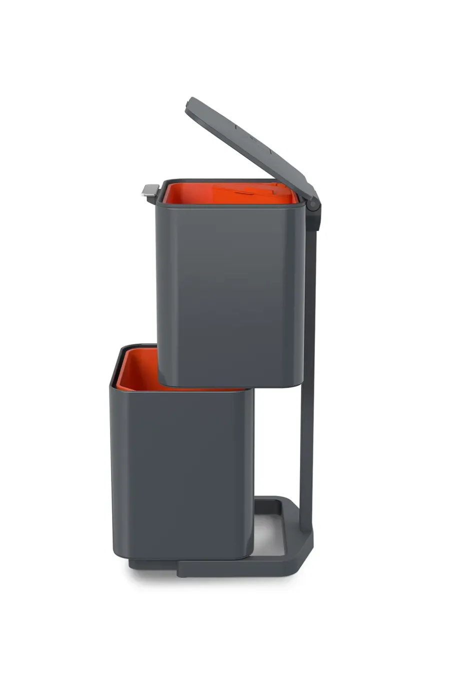 Joseph Joseph Totem Max vuilnisbak 60 L, Graphite< Pedaalemmers