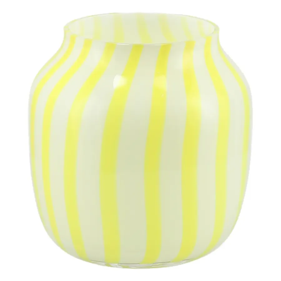 HAY Juice Wide vaas 22 cm, Yellow< Vazen